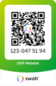 QR-kod för Swish till Ekip